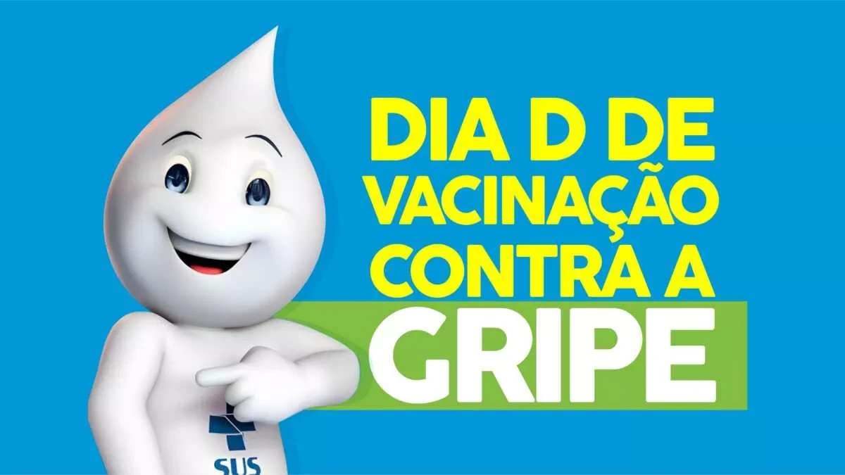 Capa do evento Dia D de vacinação contra Influenza acontece neste sábado