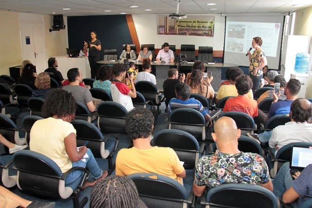 Capa do evento Audiência Pública para discussão da revisão do Plano Diretor Municipal